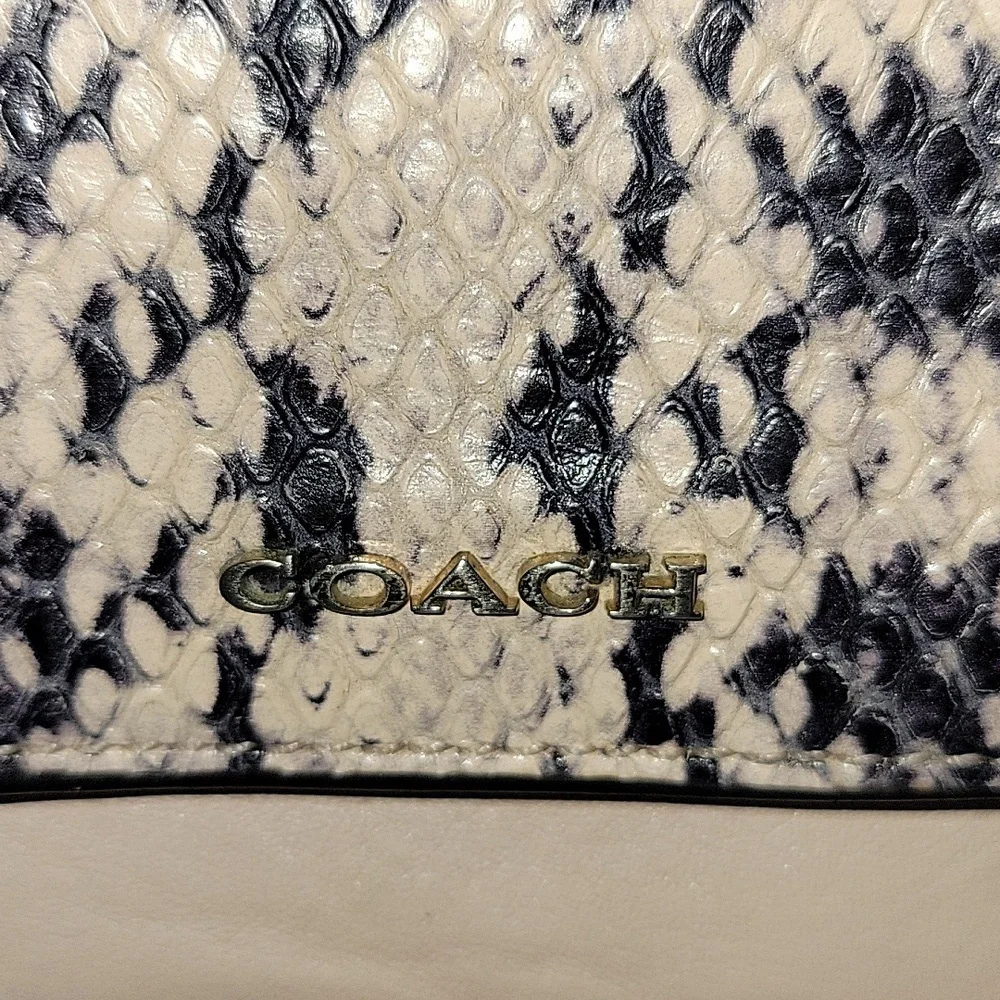Coach Python Snakeskin Wallet - Picture 2 of 9